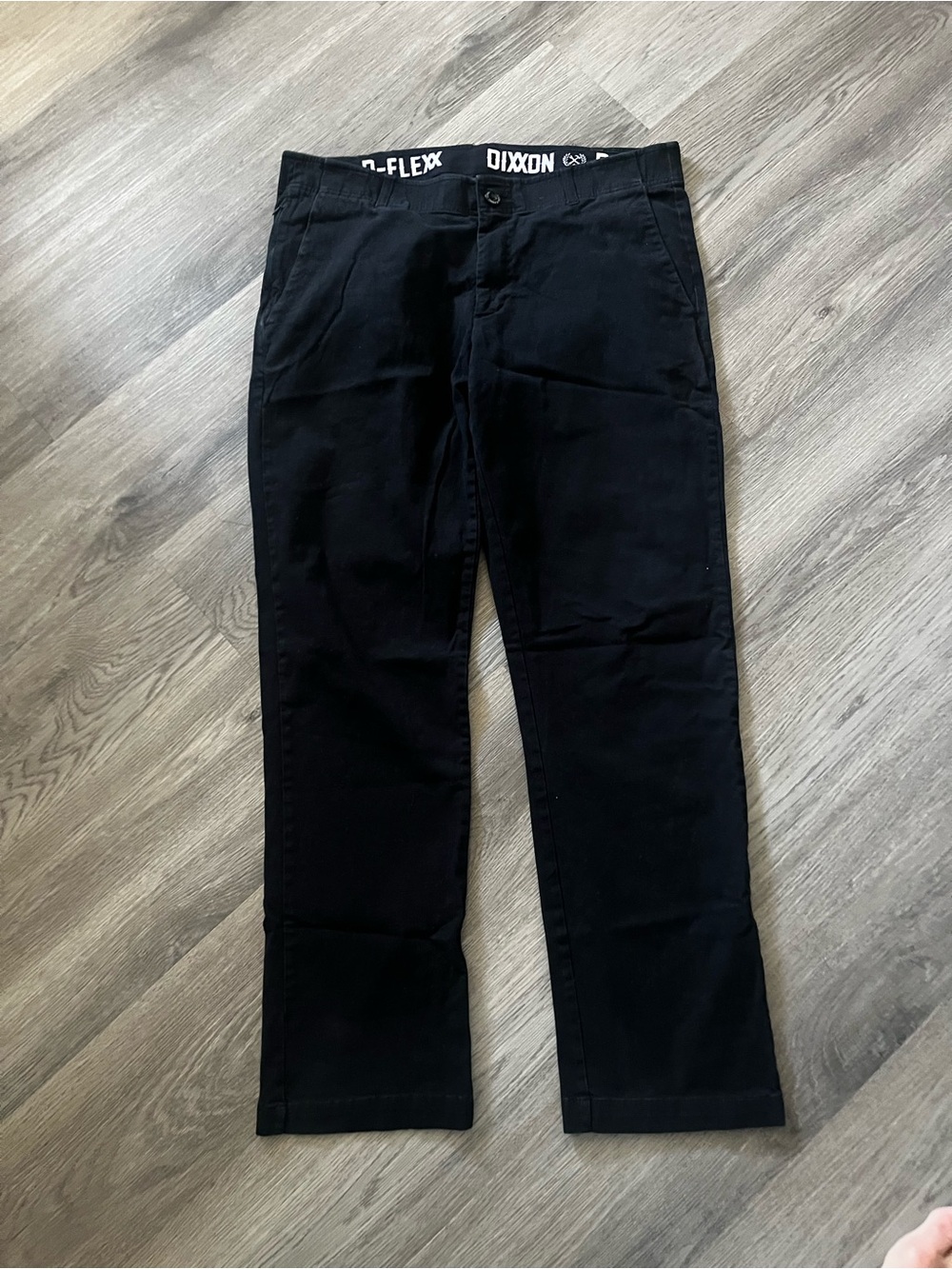 DIXXON NWOT B-Flex Black Chino Pants 38/34
